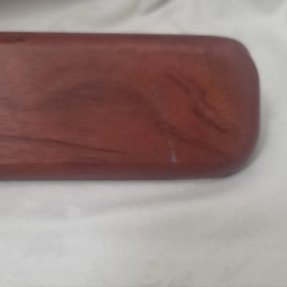 Vintage 1980's-90's-IBM Wood Ballpoint Pen Set with Wooden Case Collectible